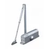 SCOT DC-30 Overhead Door Closer for Doors 80-100 kg, Adjustable EN 3-5, Silver