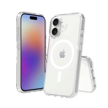 SCREENOR kaitseraam Apple iPhone 17 jaoks MagSafe'iga - läbipaistev, põrutuskindel ja kollasusvastane