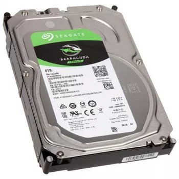 Seagate Barracuda ST8000DM004 8 TB 3.5-tolline sisemine kõvaketas SATA III 5400 RPM 256 MB vahemäluga