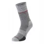 SealSkinz Socks Solo QuickDry Mid Grey/White/Red