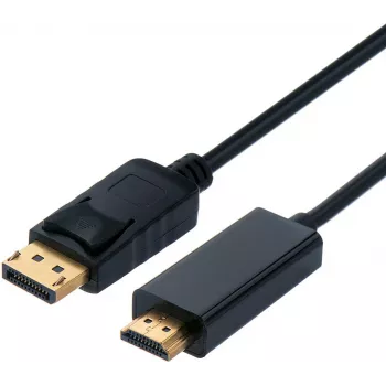 SECOMP STANDARD DisplayPort kaabel DP HDTV-le, ST/ST, must, 3 m (S3677)