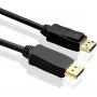 SECOMP STANDARD DisplayPort-kaabel v1.4, DP-DP, must, 1 m (S3695)