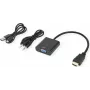 SECOMP STANDARD HDMI VGA + 3,5 mm heli adapterkaabel, 0,23 m (S3210)