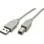 SECOMP STANDARD USB 2.0 kaabel, tüüp A-B, beež, 0,8 m (S3101)