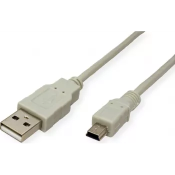 SECOMP STANDARD USB 2.0 kaabel, Type A - 5-pin Mini, 3 m (S3143)