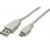 SECOMP STANDARD USB 2.0 kaabel, USB A isane - Micro USB B isane, 0,8 m, must S3151