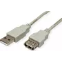 SECOMP STANDARD USB 2.0 pikenduskaabel, tüüp A-A, isane-emane, beež, 1,8 m (S3112)