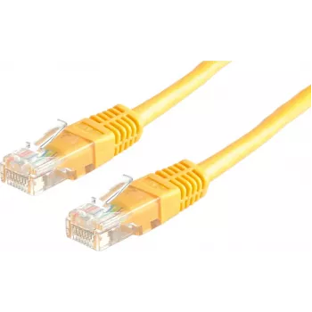 SECOMP STANDARD UTP paigalduskaabel Cat.6 (Class E), kollane, 7 m (S1737)