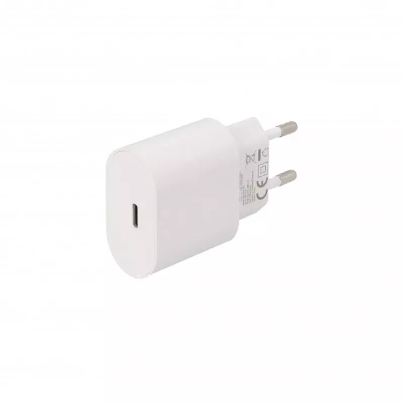 SEEK TOTI 20W USB-C PD kaasaskantav seinakiirlaadija, valge