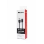SEEK TOTI USB-A to Type-C, 1m PVC Data Cable 3A, Must