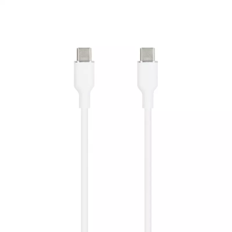 SEEK TOTI USB-C to USB-C Silicone Cable 1m 3A White