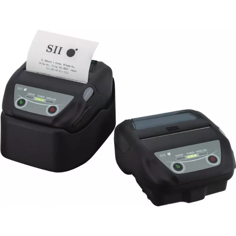 Seiko Instruments MP-B30 mobiilne termiline siltprinter, 203 dpi, 127 mm/s, USB ja Bluetooth, must MP-B30-B02JK1-EA