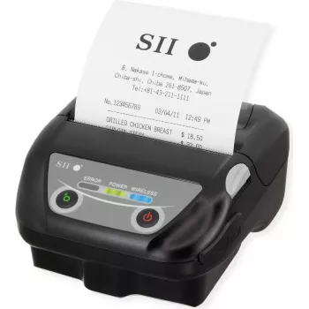 Seiko Instruments MP-B30 mobiilne termiline siltprinter, 203 dpi, 127 mm/s, USB ja Bluetooth, must MP-B30-B02JK1-EA