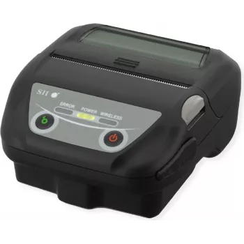 SEIKO MP-B30 / MP-B30L mobiilne otsetermoprinter, 203 dpi, USB, WLAN, must, komplekt USB-kaabli, vööklambri ja akuga