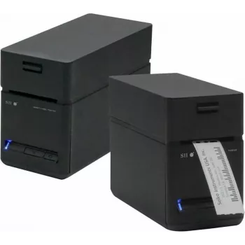 SEIKO SLP-720RT traadita võrgu siltide printer, 300 dpi otsetermoprinter, USB/Ethernet/Wi-Fi, automaatne lõikur, must/hall