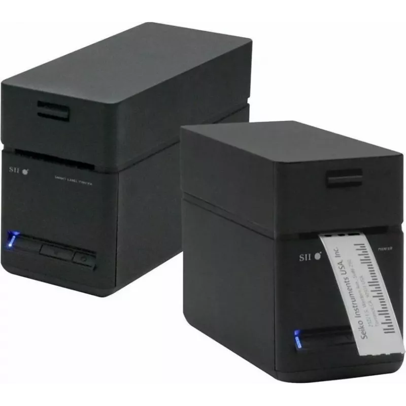 SEIKO SLP-720RT traadita võrgu siltide printer, 300 dpi otsetermoprinter, USB/Ethernet/Wi-Fi, automaatne lõikur, must/hall