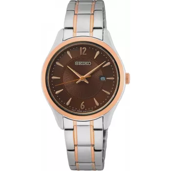 SEIKO SUR476P1 Naiste kvartskell 30mm roostevabast terasest