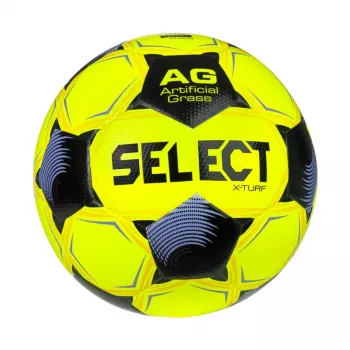 Select X-Turf v26 FIFA Basic Jalgpall Suurus 4 Kollane/Must/Lilla