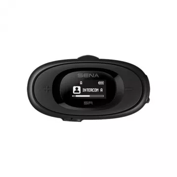 SENA 5R Motorcycle Bluetooth Communication System, A20 Based, Black, Dual Pack