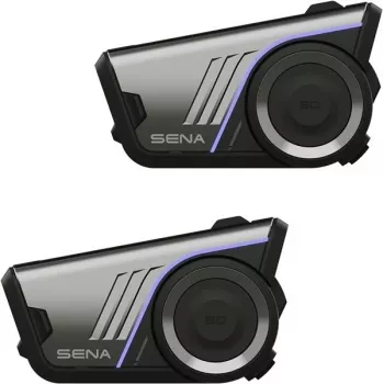 SENA 60S Dual Pack mootorratta Bluetooth- ja Mesh-intercom peakomplekt Harman Kardoni heliga