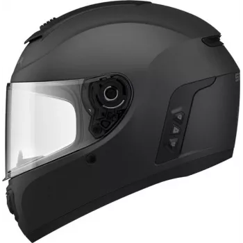 SENA Momentum EVO Motorcycle Smart Helmet with Mesh Intercom, Full Face, Matt Black, L Size (ECE 22.05)