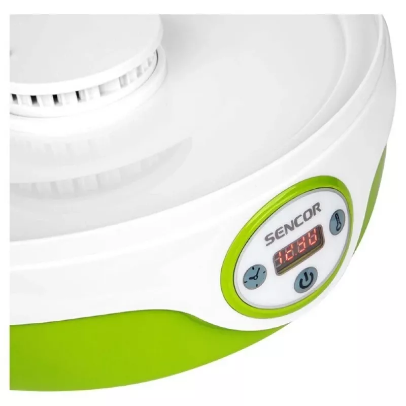Sencor SFD 851GR toidu kuivati, 240 W, 25,5 cm sõela läbimõõt, 35-70°C, roheline