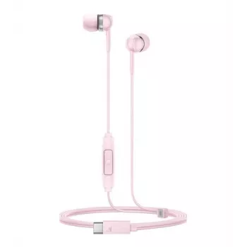 Sennheiser CX 80U juhtmega kõrvaklapid mikrofoni ja kaugjuhtimispuldiga, Sakura roosa, 17 Hz - 20 kHz