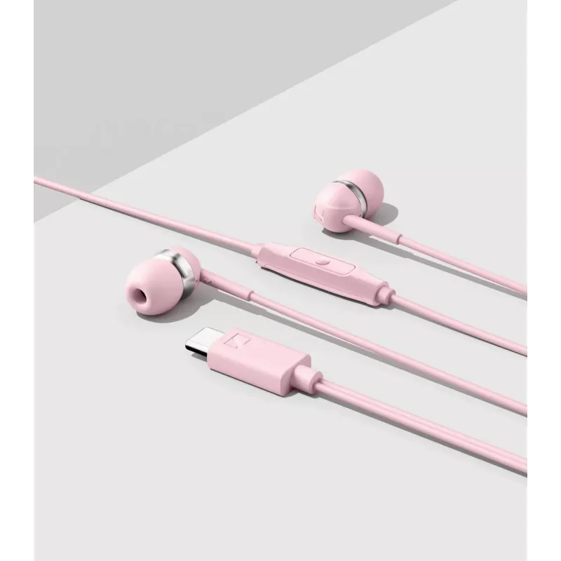 Sennheiser CX 80U juhtmega kõrvaklapid mikrofoni ja kaugjuhtimispuldiga, Sakura roosa, 17 Hz - 20 kHz
