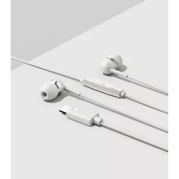 Sennheiser CX 80U juhtmega USB-C mikrofoniga kõrvaklapid, valged