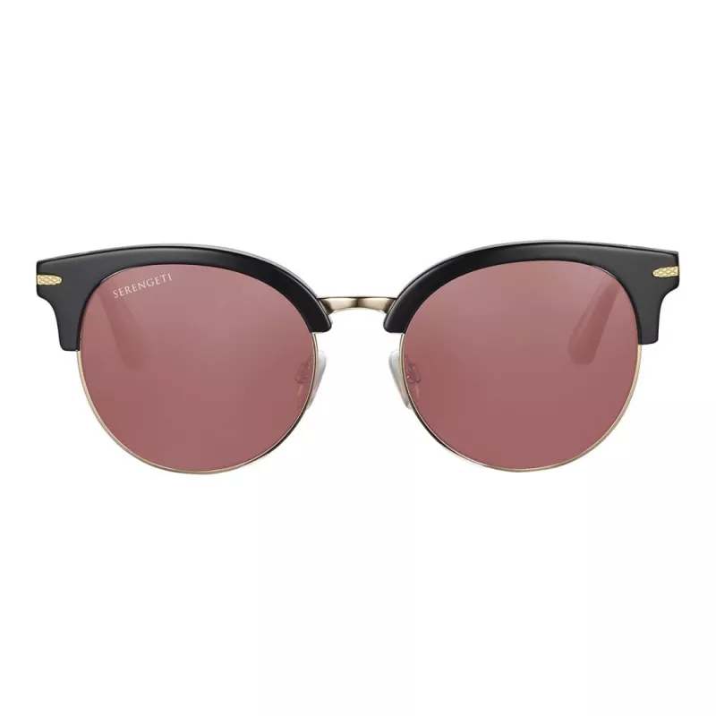 SERENGETI naiste päikeseprillid SS560001 - Havana atsetaatraam, pruunid fotokroomsed mineraalklaasist läätsed, 53 mm