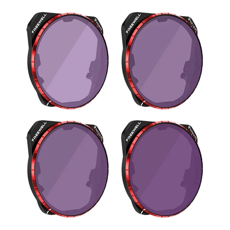 4 filtri komplekt Freewell Bright Day DJI Mavic 3 Pro/Cine jaoks
