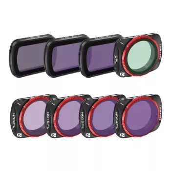 8 filtri komplekt Freewell DJI Osmo Pocket 3 jaoks