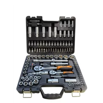 Pistikupesade komplekt VG071 1/4 + 1/2 108 tk
