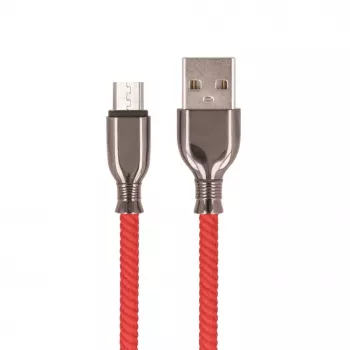 Setty USB-A to Micro-USB kaabel 1,0 m 3A kiirlaadimine Punane FC-M