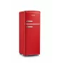 SEVERIN RKG 8930 Retro Red Külmik-Sügavkülmik, 208 L, Energiaklass E
