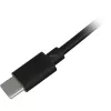 SHARKOON USB 2.0 kaabel, USB-A isane USB-C isane (must, 2 m)