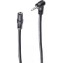 SHIVERPEAKS BASIC-S 2,5 mm nurga all olev pistik 3,5 mm pesa üleminekuga helipikenduskaabel, 0,2 m, must BS30781