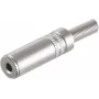 shiverpeaks BASIC-S 3,5 mm stereo pistikupesa ühendusdetail, metallkorpus, jootmisühendus, polükott Euro-avaga (BS51210-M)
