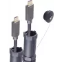 shiverpeaks BASIC-S aktiivne optiline HDMI-kaabel 4K 30m soomustatud tallamiskindel must BS30-04485