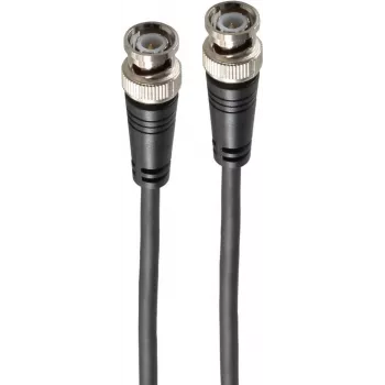 shiverpeaks BASIC-S BNC isane - BNC isane RG59 koaksiaalne videokaabel, 75 Ohm, 1 m, must BS77601