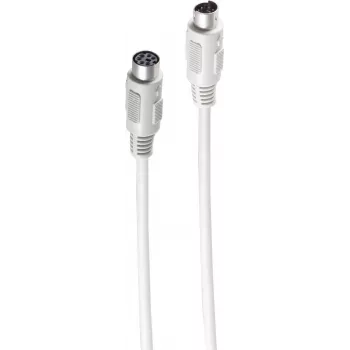 SHIVERPEAKS BASIC-S PS/2 pikenduskaabel, 6-pin Mini DIN isane - emane, 3,0 m, must BS78106-3