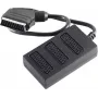 shiverpeaks BASIC-S Scart jaoturkaabel, 1x Scart isane 3x Scart emasele, 0,5 m, täielikult ühendatud, must (BS94051)