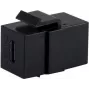 SHIVERPEAKS BASIC-S USB-C 3.1 Gen 2 Keystone'i ühendusmoodul, emane-emane, 10 Gbps, must BS08-10040