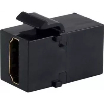 SHIVERPEAKS BS08-10052 Keystone HDMI 2.1 ühendusmuhv emane-emane 8K 48Gbps must