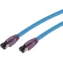 SHIVERPEAKS BS08-40031 Cat8 S/FTP võrgukaabel, RJ45, 2 m, sinine, 40 Gbit/s, 2000 MHz