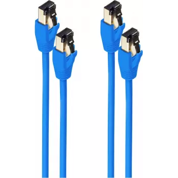shiverpeaks BS08-41071-2 Cat8.1 F/FTP võrgukaabel, sinine, 10 m, RJ45, 40 Gbps, LSZH