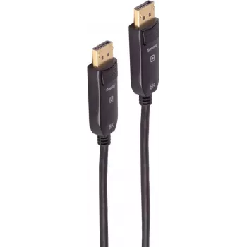 SHIVERPEAKS BS30-16505 DisplayPort 1.4 aktiivne optiline kaabel 75 m must