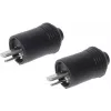 SHIVERPEAKS BS54030-SET hoob-kruvi juhtmekonnektorite komplekt, 25-osaline, 2/3/5-pooluseline, 0,14-4,0 mm², 400 V, 32 A, must