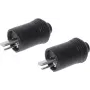 SHIVERPEAKS BS54030-SET hoob-kruvi juhtmekonnektorite komplekt, 25-osaline, 2/3/5-pooluseline, 0,14-4,0 mm², 400 V, 32 A, must