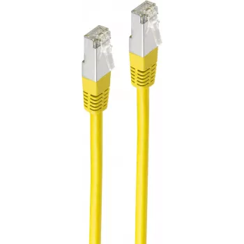 SHIVERPEAKS BS75115-Y Cat5e F/UTP võrgupatch-kaabel, RJ45, kollane, 5 m